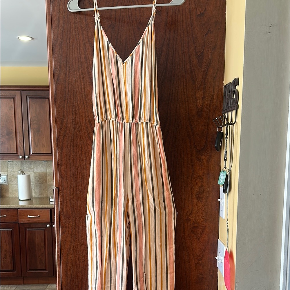 Striped Multicolor Jumpsuit